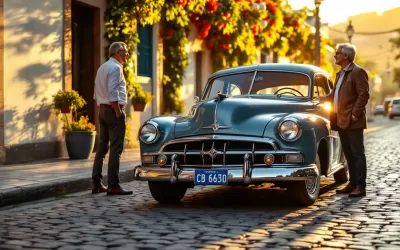 Beneficios y requisitos de la placa azul para autos antiguos en Colombia