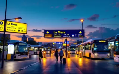 ¿Desde qué terminal salen buses a La Mesa Cundinamarca en Bogotá?