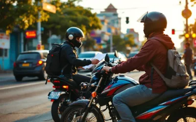 ¿Es seguro y legal llevar pasajero en moto en Colombia?