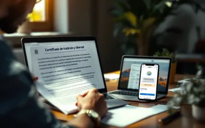 Certificado de tradición y libertad: guía para obtenerlo y entender su importancia